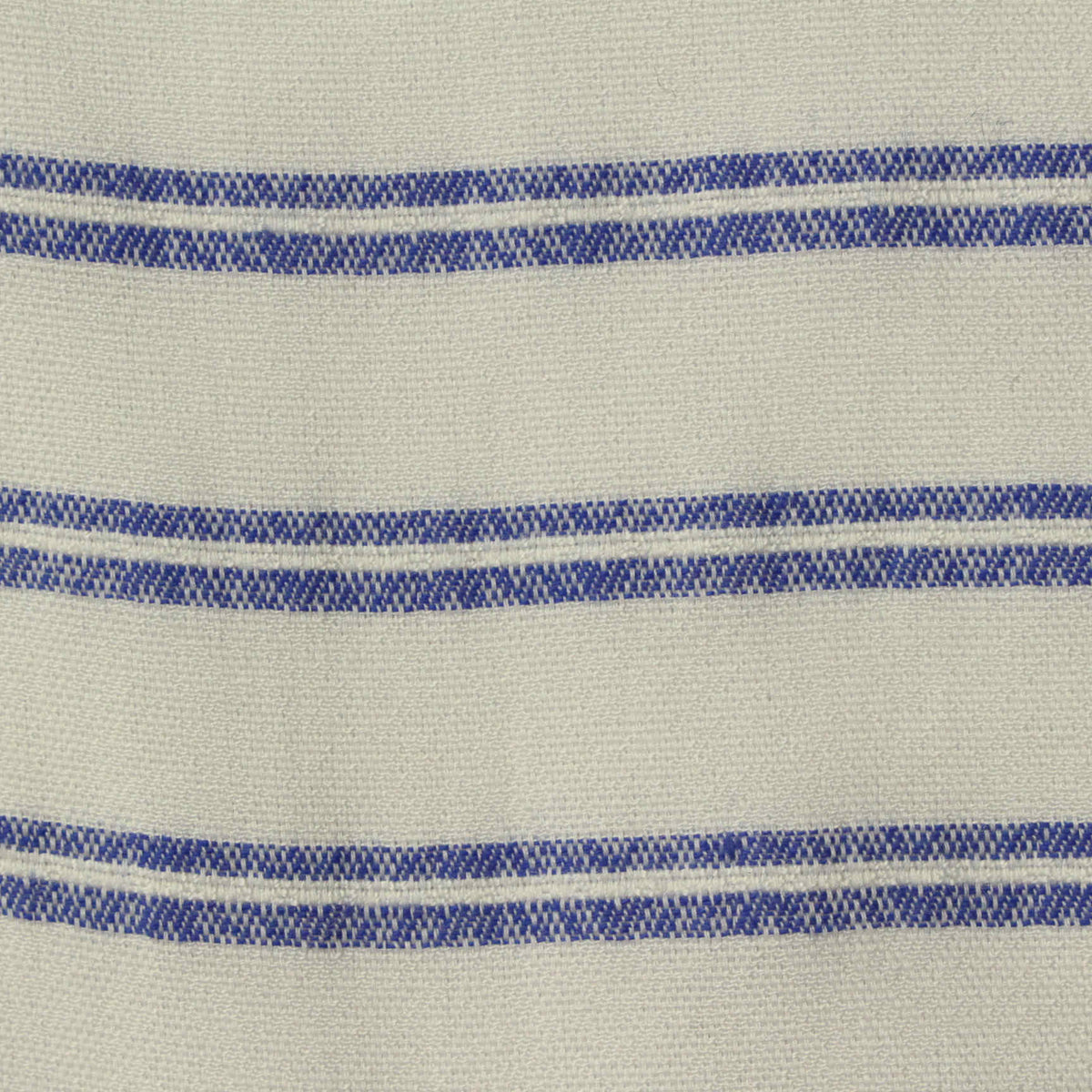 Blue Horizontal-Stripe Jacquard, Poly-Viscose, 122 gsm