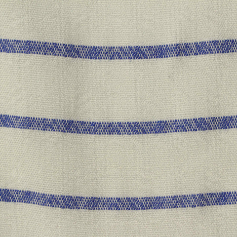 Blue Horizontal-Stripe Jacquard, Poly-Modal, 111 gsm