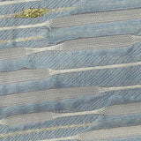 Light Blue Horizontal-Band Jacquard, Cotton-Poly — texture
