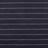 White Horizontal-Stripe Jacquard, Viscose