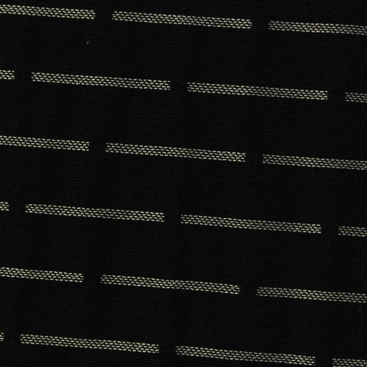 Black Horizontal-Stripe Jacquard, Viscose-Nylon, 200 gsm