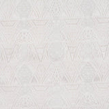White Tone-on-Tone Diamond Jacquard, Cotton-Poly