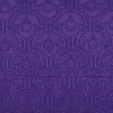 Purple Leaf Jacquard, Cotton-Poly