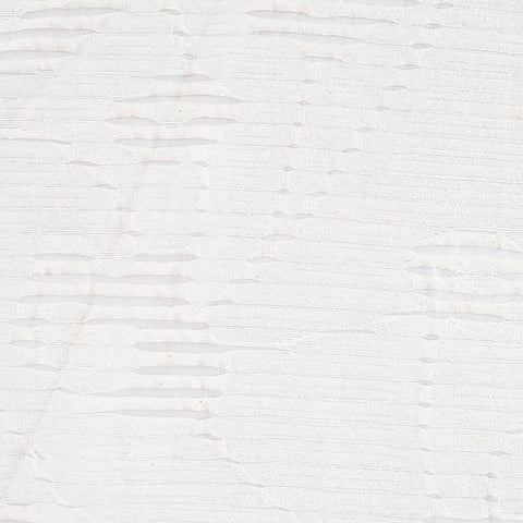 Jacquard Cotton Polyester Stretch Woven Fabric, 202 gsm, 166 cm — White
