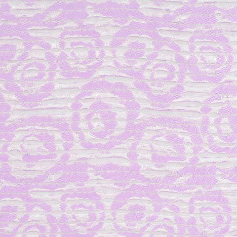Light Purple Abstract Jacquard, Viscose-Poly