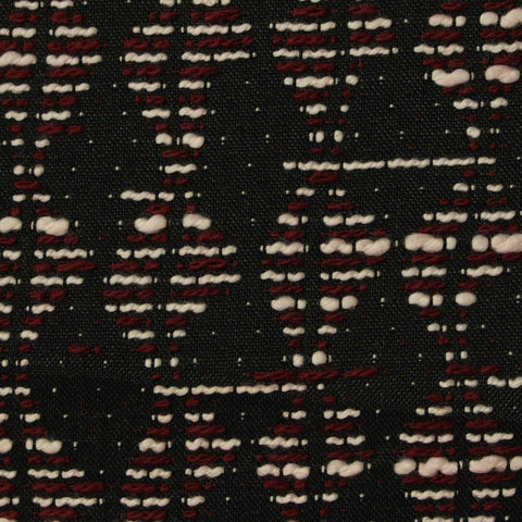 White Dashes Jacquard, Poly-Acrylic