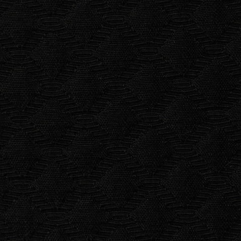 Black Tone-on-Tone Jacquard, Polyester, 419 gsm, 145 cm, ref EF-11675