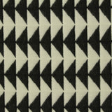 Black Geometric-Triangle Jacquard, Polyester