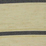 Cream Horizontal-Stripe Jacquard, Poly-Cotton