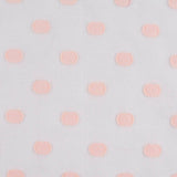 Pink Dots Jacquard, Viscose-Nylon
