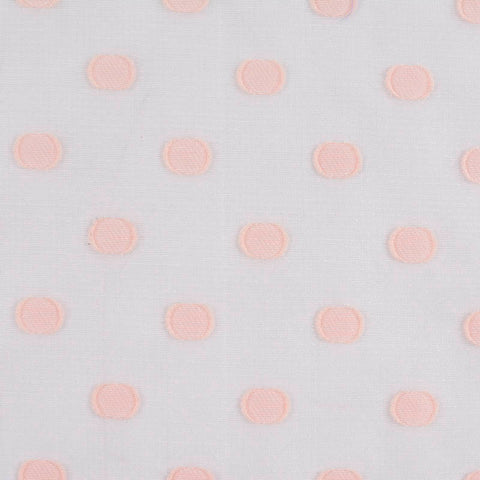 Pink Dots Jacquard, Viscose-Nylon, 52 gsm, 144 cm, ref EF-11681
