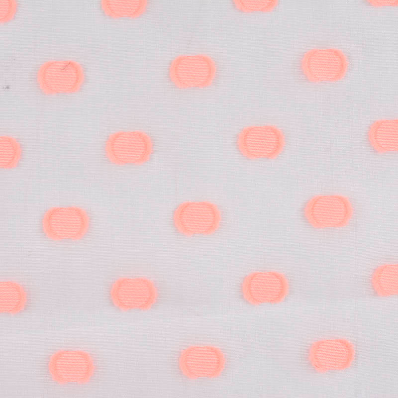 Pink Dots Jacquard, Viscose-Nylon, 52 gsm, 144 cm, ref EF-11682