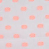 Pink Dots Jacquard, Viscose-Nylon