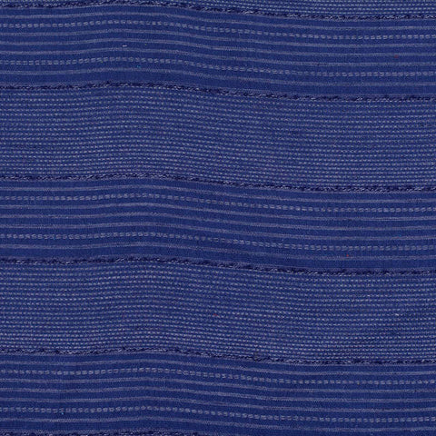 Blue Horizontal-Stripe Jacquard, Cotton-Poly, 115 gsm, 137 cm, ref EF-11684