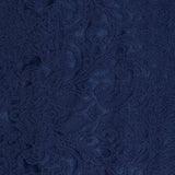 Navy Tone-on-Tone Jacquard, Cotton-Poly