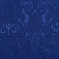 Blue Tone-on-Tone Jacquard, Cotton-Poly, 189 gsm