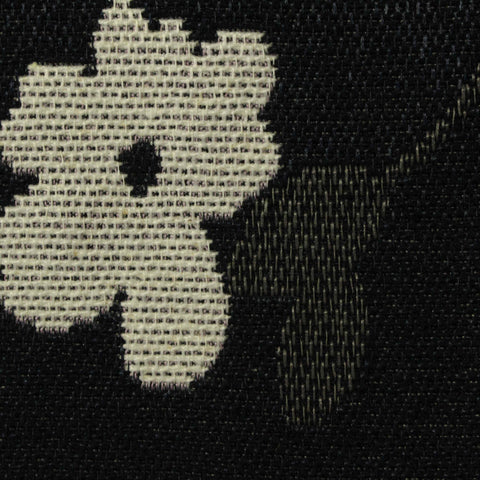 Cream Floral Jacquard, Polyester