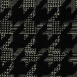 Black Houndstooth Jacquard, Poly-Acrylic