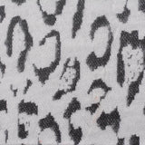 Black Leopard Jacquard, Acrylic-Poly