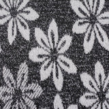 White Floral Jacquard, Polyester