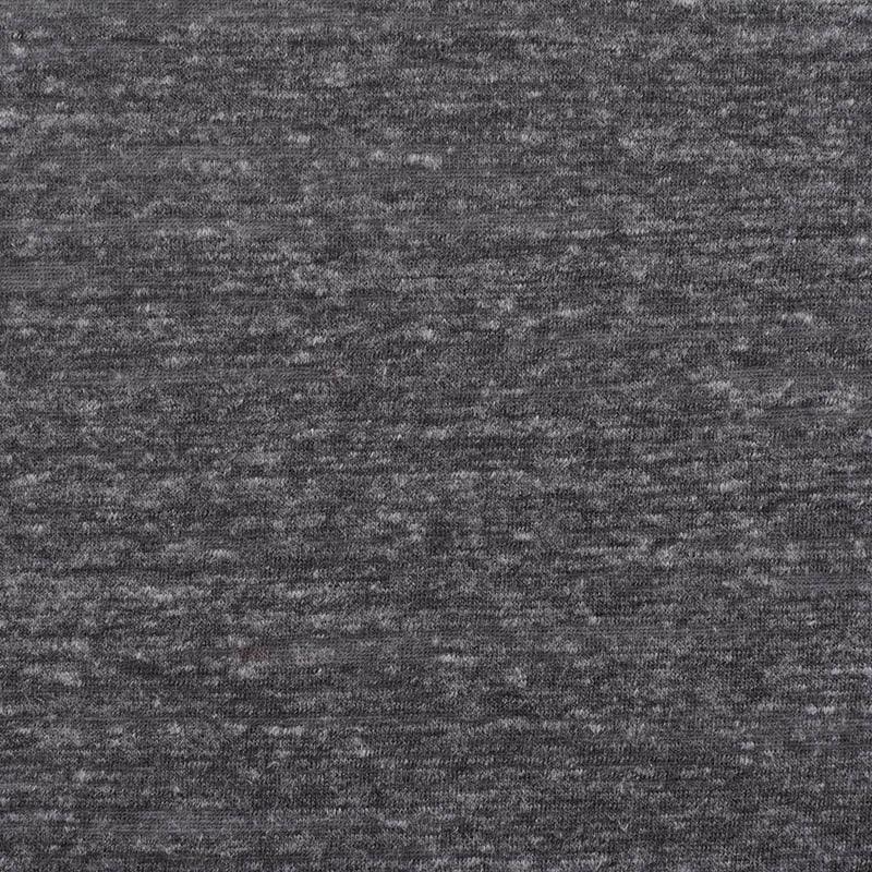 Dark Grey Marl Jersey Knit, Poly-Cotton, 143 gsm, ref EF-11743