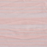 Light Pink Horizontal-Stripe Chunky Knit, Poly-Viscose