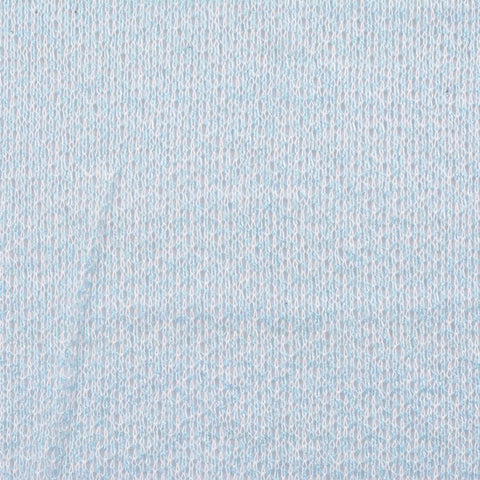 Yarn-Dyed 100% Polyester French Terry Fabric, 172 gsm — White