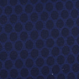 Dark Blue Dots Jacquard, Polyester