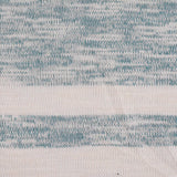 Off-White Horizontal-Stripe Chunky Knit, Poly-Cotton