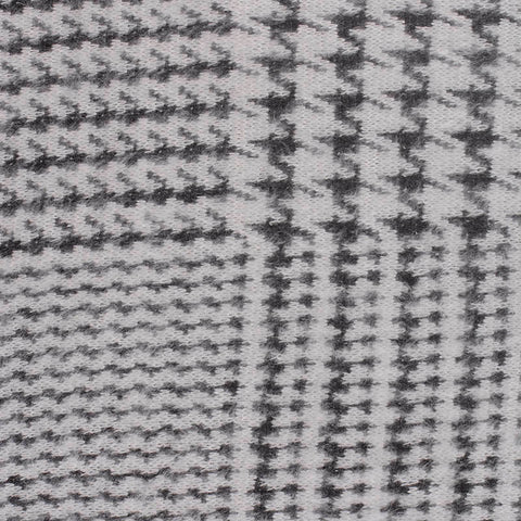 Black Houndstooth Jacquard, Acrylic-Poly