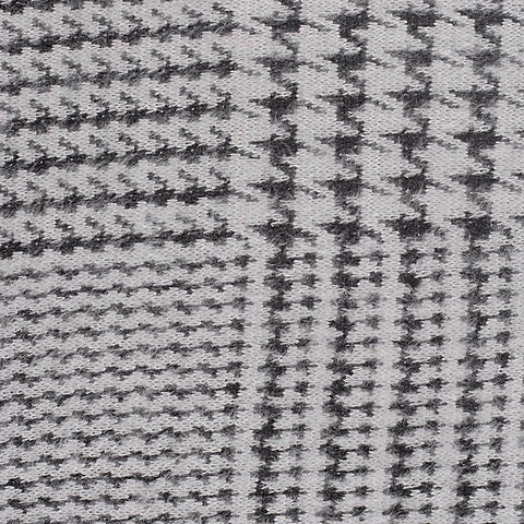 Black Houndstooth Jacquard, Acrylic-Poly