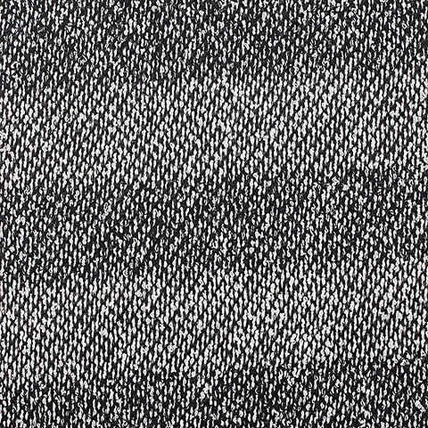 Black Marl Chunky Knit, Cotton-Poly, 305 gsm, ref EF-11816