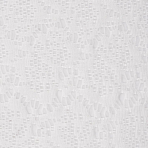 White Fine-Grid Jacquard, Polyester