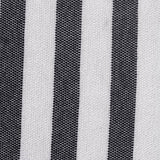 Black Vertical-Stripe Knit, Poly-Cotton — texture