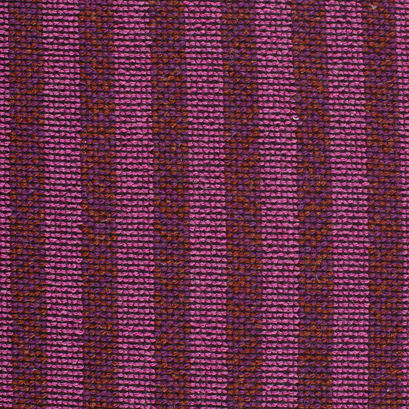 Magenta Stripes Chunky Knit, Polyester