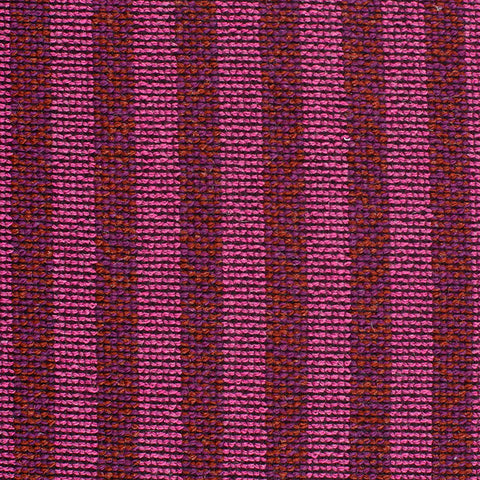 Magenta Stripes Chunky Knit, Polyester