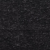 Black Marl French Terry, Poly-Cotton