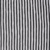 Black Vertical-Stripe Knit — texture