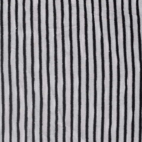 Black Vertical-Stripe Knit