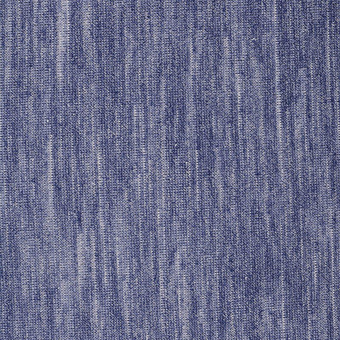 Heathered Blue Marl French Terry, Poly-Cotton, 265 gsm