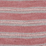 Pink Horizontal-Stripe Chunky Knit, Polyester