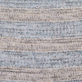 Marled Blue Horizontal-Stripe Chunky Knit, Poly-Viscose