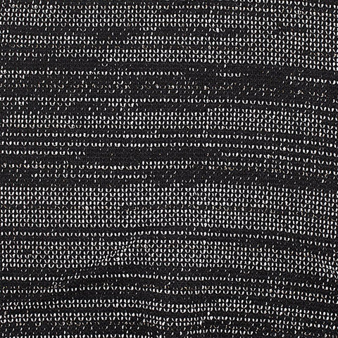 Black Stripes Chunky Knit, Polyester, 244 gsm