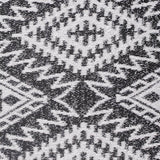 Black Houndstooth Jacquard, Polyester