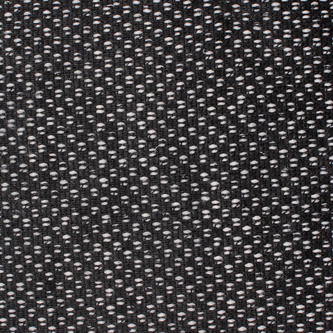 Black Marl Chunky Knit, Polyester, 485 gsm, ref EF-11891