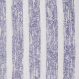 White Vertical-Stripe Knit, Poly-Cotton