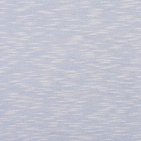 Light Blue Heathered-Marl French Terry, Viscose-Cotton