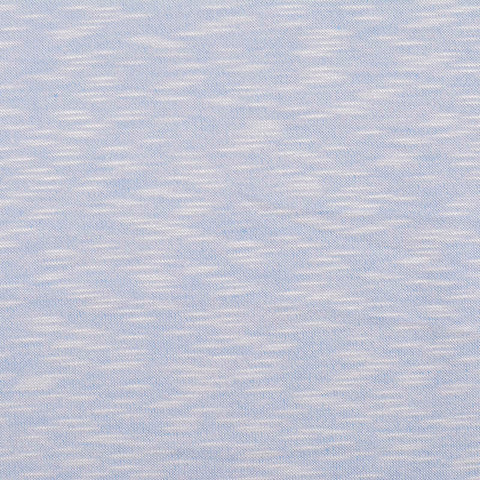 Light Blue Heathered-Marl French Terry, Viscose-Cotton