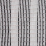Black Grid Rib Knit, Poly-Viscose