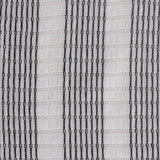 Black Grid Rib Knit, Poly-Viscose — texture